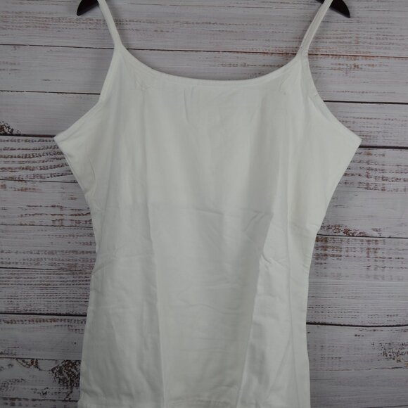 Pact Cotton Everyday Shelf Bra Camisole 3-Pack White Organic Size 3X NEW - Picture 2 of 13